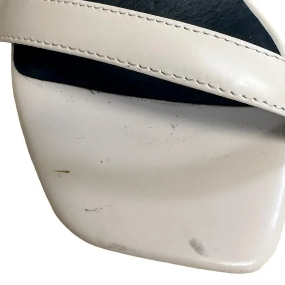 Jeffrey Campbell Nude Platform Heels Sandal Strap 7.5 - Picture 11 of 14